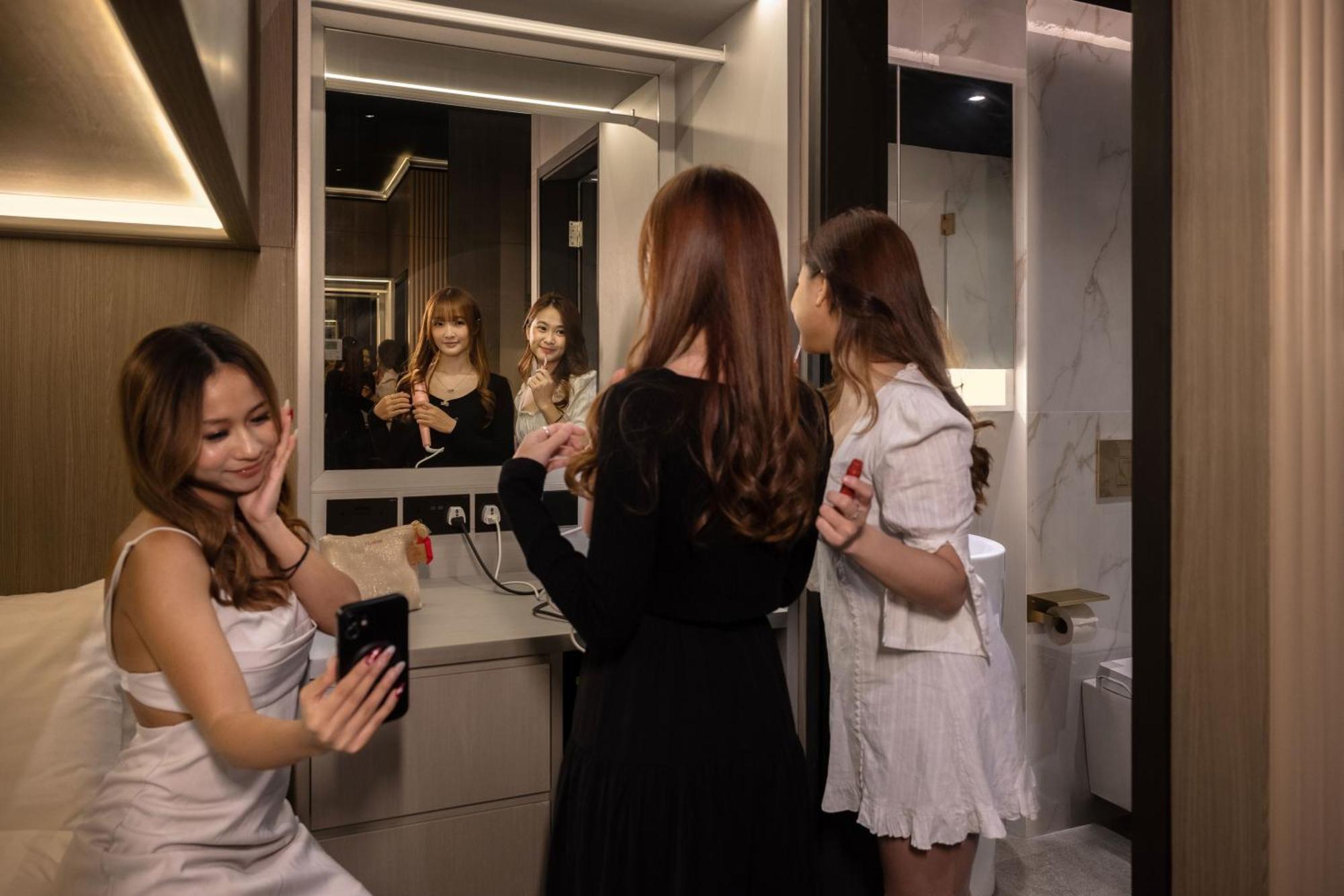 Cube Social Boutique Capsule Hotel At Boat Quay Singapur Exterior foto